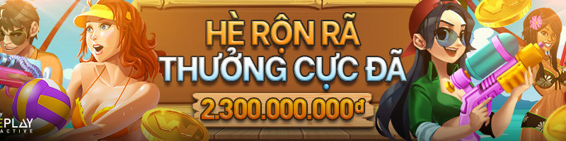 HÈ RỘN RÃ – THƯỞNG CỰC ĐÃ TẠI SLOT MICROGAMING TẠI W88!