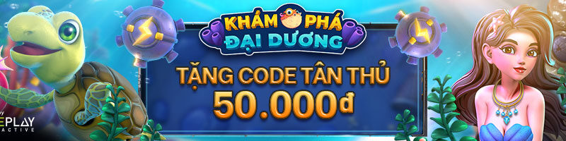 TẶNG CODE TÂN THỦ 50k TẠI SIÊU PHẨM – VUA CÂU CÁ TẠI W88!